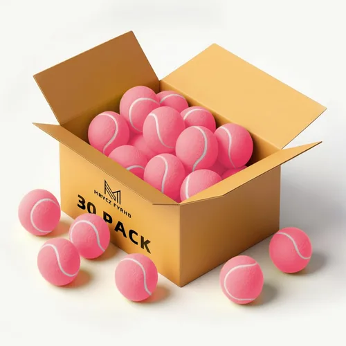 Vista 14 de 30/40 Pack Training Tennis Balls, Pet Dog Playing Balls, Practice Tennis Balls with Mesh Bag for Transport and Beginner Training