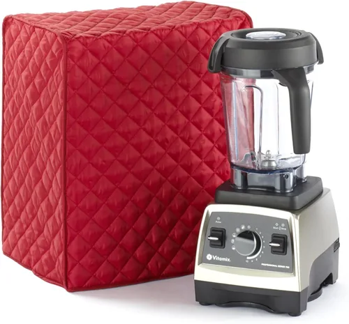 Vista 15 de Covermates Keepsakes - Funda para licuadora, protección contra el polvo, resistente a las manchas, lavable, funda para electrodomésticos, color rojo