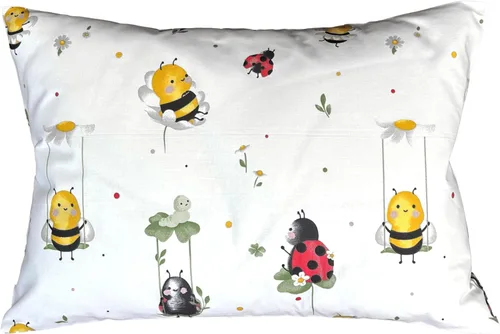 Vista 13 de Funda de almohada para niños pequeños de 13 x 18 pulgadas, almohadas de unicornio de algodón, fundas de almohada pequeñas para almohadas de viaje