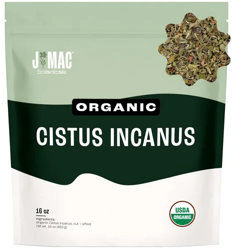 Vista 19 de J Mac Botanicals, Hierba orgánica de hierba de San Juan (4 oz) de hojas sueltas de té de hierba de San Juan
