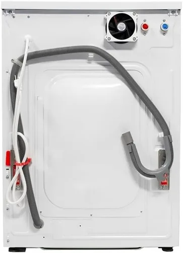 Vista 2 de Pemberly Row Lavadora secadora todo en uno, 1.62 pies cúbicos, acero inoxidable, blanco, 15 programas, ventilada para un secado más rápido, combo