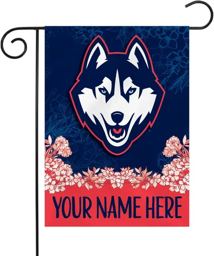 Vista 58 de Rico Industries Bandera de jardín personalizada estándar/primaria de la NCAA