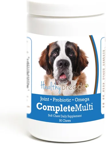 Vista 319 de Healthy Breeds Cavalier King Charles Spaniel - Multivitamínico todo en uno, completo con probióticos, glucosamina, condroitina y omegas, 60