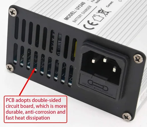 Vista 5 de Cargador KEYHAO de 36 voltios para batería de carrito de golf para Ez Go Club Car EZgo TXT (enchufe estilo D)