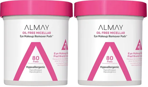 Vista 10 de Almay Almohadillas removedoras de maquillaje, micelar suaves, hipoalergénicas, sin fragancia, dermatólogos y oftalmólogos probadas