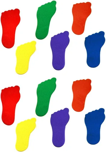 Vista 11 de GSi Non-Slip Floor Spot Markers for Sports, Therapy & Classroom