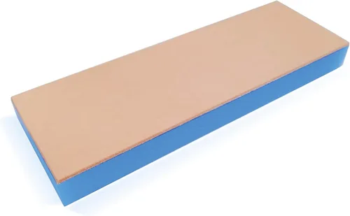 Jende Cuchillo de cuero de vaca de 8.268x2.756 in Strop en 3/4 "de espesor resistente a la intemperie cuchillo de cuero acrílico Strop