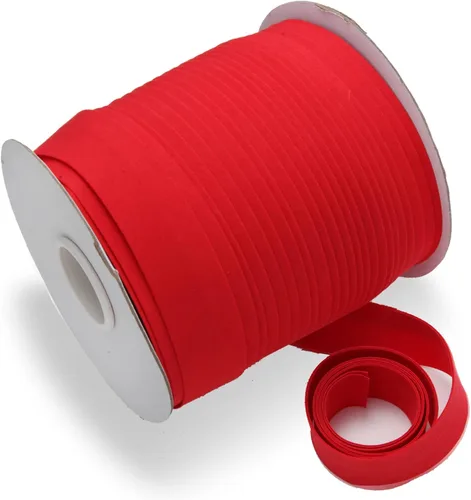 Vista 48 de Cinta al bies de doble pliegue de 1/2 pulgada, cinta al bies de doble pliegue de 55 yardas, carrete continuo a granel para coser ropa, acolchado