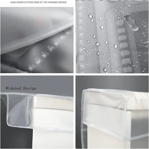 OriGlam Cubierta antipolvo para teclado de piano, transparente, impermeable, se adapta a teclas de 61/76/88
