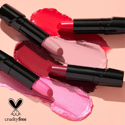 Vista 3 de Wet N Wild - Lápiz labial con acabado sedoso, rojo cereza opaca Cherry Frost