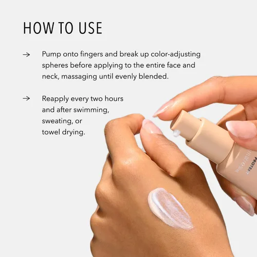 Vista 5 de HydroPeptide Solar Defense Face Protector solar, SPF 50 de amplio espectro, no tintado, hidratante y rico en antioxidantes, 1.7 onzas