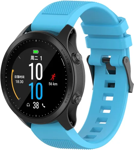 Vista 11 de Compatible con Garmin Fenix 6 Pro Watch Bands, Forerunner 945 Bands, 0.866 in Quickfit Silicona Correa de repuesto para Garmin Instinct, Fenix 5
