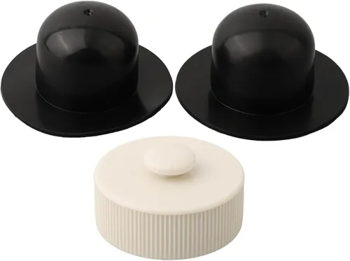 Screw On Pool Drain Cap Replacement Part for Intex Above Ground Pools 42 Inch and Up, Compatible with Filter Pump Models 26165EH 26175EH 26301T