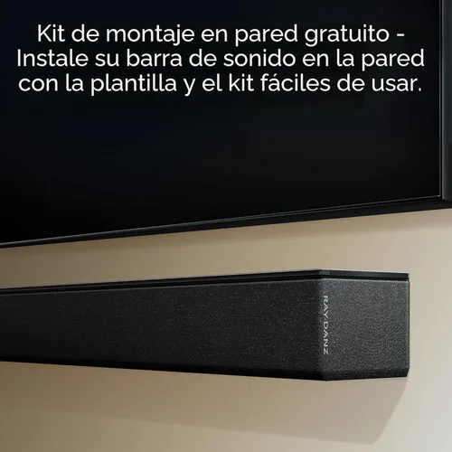 Vista 12 de TCL Q65H Q Class 5.1 Barra de sonido de canal con Dolby Atmos, DTS:X, tecnología Ray Danz, subwoofer inalámbrico, altavoces envolventes inalámbricos