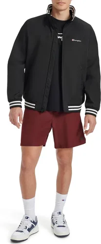 Vista 2 de Champion Men's Water Resistant Varsity Bomber Jacket With Flex Stand Collar