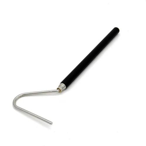 JIHAQUA Gancho de serpiente extensible de acero inoxidable de 26 pulgadas, gancho retráctil para reptiles, herramienta de manejo de recogida
