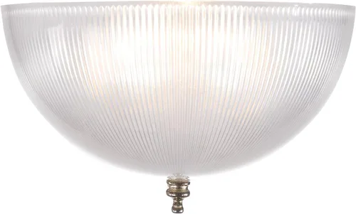 Vista 2 de Aspen Creative 28007-75-2 Pantalla de cúpula con clip en acabado transparente, 8 pulgadas de diámetro x 4 pulgadas de alto, paquete de 2