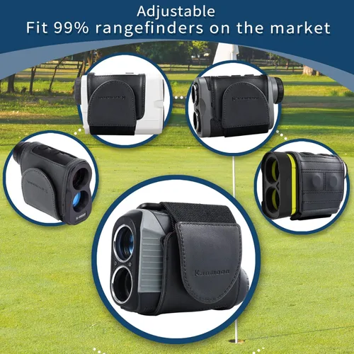 Vista 5 de Golf Rangefinder Magnetic Strap, Adjustable Magnetic Rangefinder Strap Holder Wrap Mount for Golf Cart with Strong Magnet, Golf Accessories