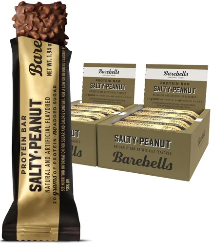 Vista 50 de Barebells Caramel Choco Barras de proteína blandas, chocolate y caramelo, 12 barras, 1.9 oz, 0.56 oz de proteínas, chocolate esponjoso, 0.07 oz