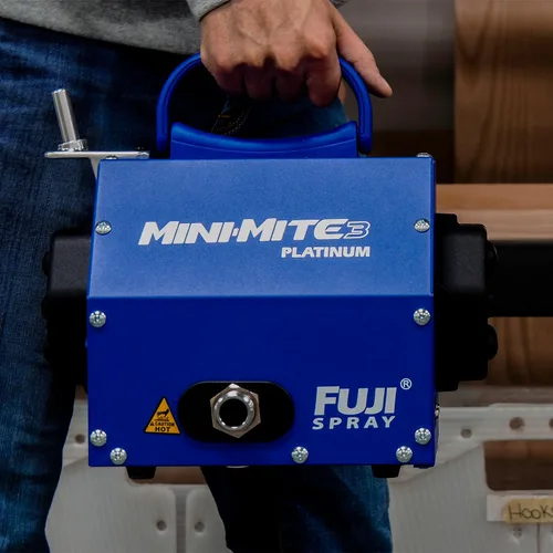 Vista 5 de Sistema de aspersión Mini-Mite 3 Platinum T70 HVLP, por Fuji 2903-T70