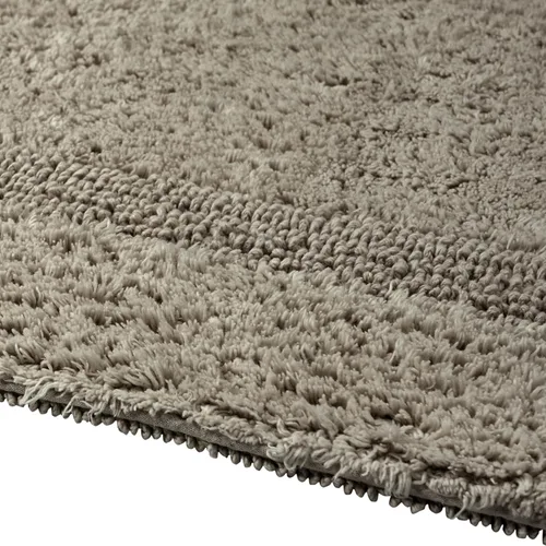 Vista 6 de Better Trends Alfombra de Inodoro en Forma de U Cubierta de Asiento de Inodoro de Lujo 100% Algodón Absorbente de Agua, Cubierta de Tapa Reversible