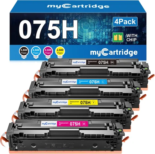 075H Juego de cartuchos de tóner 075 compatible con Canon MF665Cdw MF663Cdw