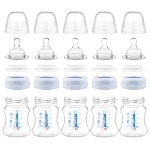 Vista 12 de Maymom Botella de recolección de leche de boca ancha con tapa de cúpula, parte superior de botella, disco SureSeal; compatible con botellas Spectra