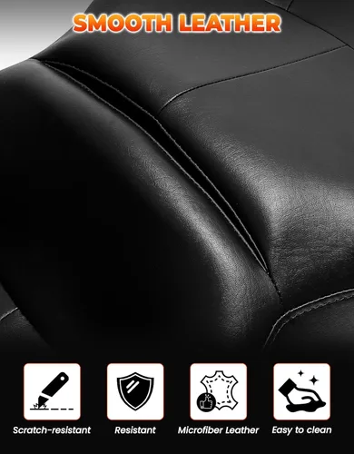 Vista 3 de C.C. RIDER Asiento de motocicleta negro para conductor y pasajero para Harley Davidson Touring Electra Glide Road King Road Glide Street Glide