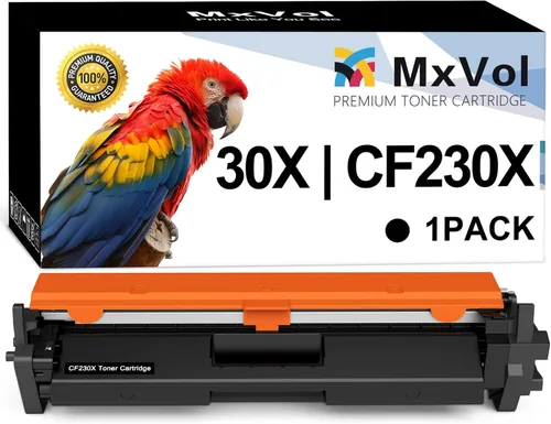 Vista 7 de MxVol Cartucho de tóner compatible 30X 30A de repuesto para impresora HP CF230A CF230X para HP LaserJet Pro M203dw M203dn MFP M227fdn M227fdw