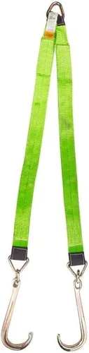 Vista 9 de Mytee Products Correas de remolque en V de 3 x 24 pulgadas con mango largo de 15 pulgadas, carga de trabajo de 5400 libras Correa en V