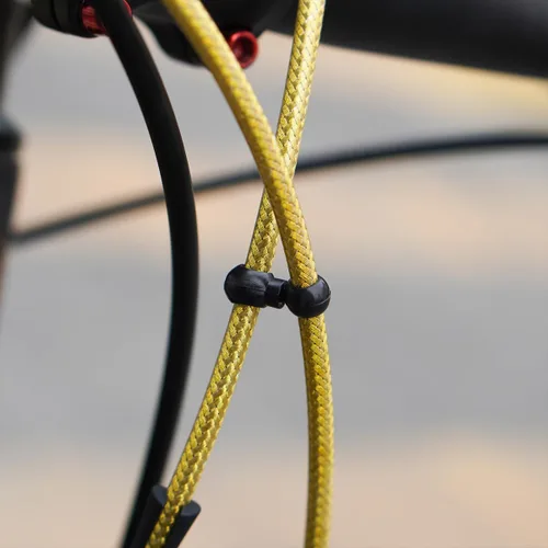 Vista 5 de CNC Juego de cables de freno de bicicleta de montaña, carcasa de cable de freno de bicicleta, cubierta trenzada y línea interior de teflón para MTB