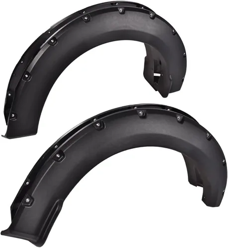 Vista 16 de PIT66 Guardabarros para guardabarros, compatibles con Ford F250 F350 Super Duty 1999-2007 (solo compatible con modelos Styleside), juego de 4