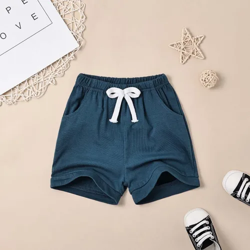 Vista 7 de FOCUTEBB Boy Clothes Toddler Baby Boys Summer Outfits Sleeveless Patchwork T-Shirt Shorts Set 6 Months-4T