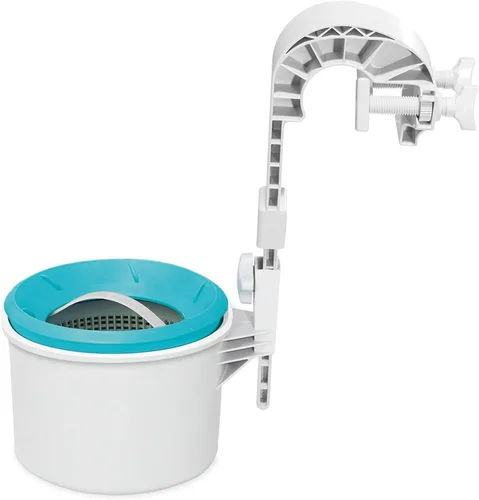 Vista 10 de Intex Deluxe Limpiador automático de superficie para piscina montado en pared - 800 GPH+