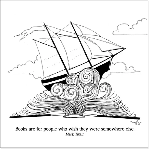 Vista 2 de Literary Book Quote Poster Set Featuring Margaret Atwood, Edgar Allan Poe, J. K. Rowling, and More. Fine Art Paper, Laminated or Framed. Multiple