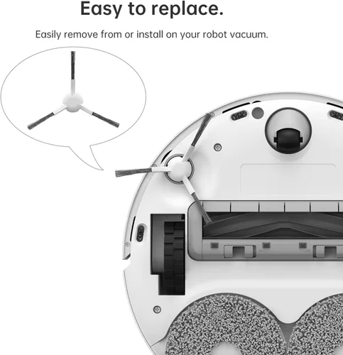 Vista 3 de dreame Piezas de repuesto compatibles con L10s Ultra, kit de limpieza auxiliar, kit de accesorios incluye 1 cepillo principal, 2 cepillos laterales