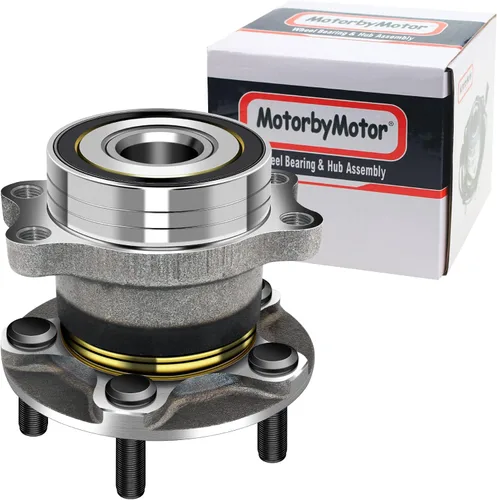 Vista 19 de MotorbyMotor 513188 Cojinete de rueda delantera y conjunto de cubo de 6 lengüetas con ABS para Chevy Trailblazer SSR, GMC Envoy, Buick Rainier