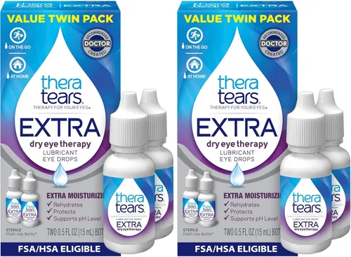 Vista 10 de TheraTears Terapia para Ojos Extra Secos Gotas Lubricantes para Ojos Secos, 0.5 Fl Oz