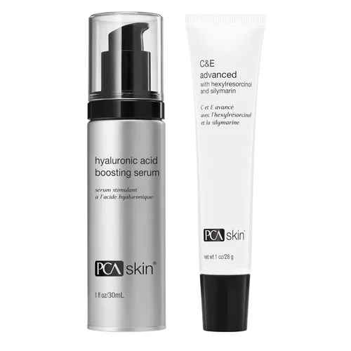 PCA SKIN C&E Advanced - Suero facial correctivo antioxidante con vitaminas C y E para antienvejecimiento/manchas oscuras (1 oz)