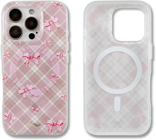 Vista 161 de Sonix - Funda para iPhone 16 Pro, compatible con MagSafe, probada contra caídas de 10 pies, diseño de caparazón de tortuga, Tort marrón