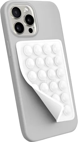 Vista 22 de Soporte de teléfono StickyGrippy con ventosa, accesorio adhesivo de silicona para teléfono para iPhone y Android, juguete antiestrés de espejo