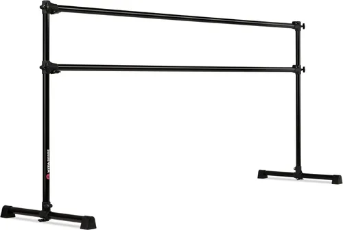 Vista 19 de VITA Barre Barra de Ballet Doble Portátil Independiente, Prodigy, Aluminio Altura Ajustable, Fabricada en Estados Unidos, Equipo de Ejercicio