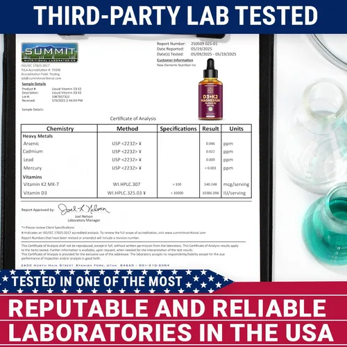 Vista 2 de Vitamina D3 líquida con K2 y glicinato de magnesio Gotas de vitamina D de 10.000 UI Vitamina K2 200mcg Mk7 Suplemento de vitamina D3 + K2