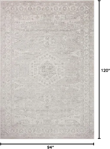 Vista 125 de Loloi Colección Odette ODT-06 - Alfombra de pasillo, 2 pies 7 pulgadas x 10 pies 0 pulgadas, cielo/multi