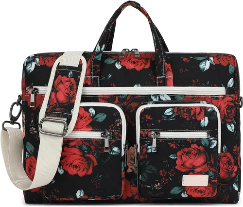 Vista 14 de DACHEE Bolso de hombro para laptop Macbook Pro de 15 pulgadas/15.6 pulgadas