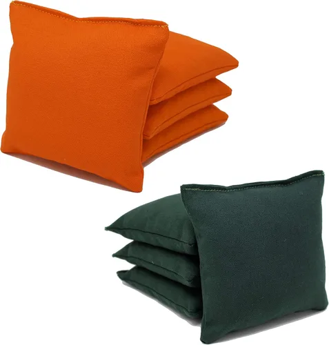 Vista 14 de Bolsas de cornhole con regulación ACA de Donkey Sports (personalizable) Juego de 8. Relleno de maíz.