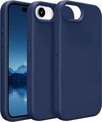 Vista 58 de PinLiSheng Funda para iPhone SE 2022/iPhone SE 2020/iPhone 8/7, [protección contra caídas de grado militar] 3 capas, resistente, resistente, funda