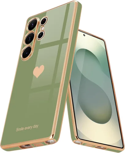 Vista 10 de Teageo para Samsung Galaxy A15 4G 5G Funda para mujeres y niñas, diseño de corazón de amor, lujoso brillo, cubierta trasera suave, parachoques