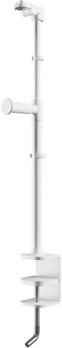 Vista 12 de Elgato Master Mount L - Abrazadera de escritorio premium con poste extensible hasta 125cm/49in y rosca de 1/4 de pulgada para montar luces, cámaras