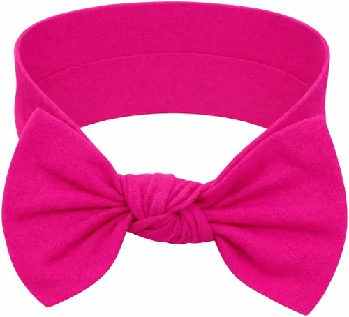 Vista 44 de Diademas para Bebés Niñas-Infantil, Niñas Pequeñas Bandas para el Cabello de Algodón Hechas a Mano con Lazos Accesorios para el Cabello de Niños
